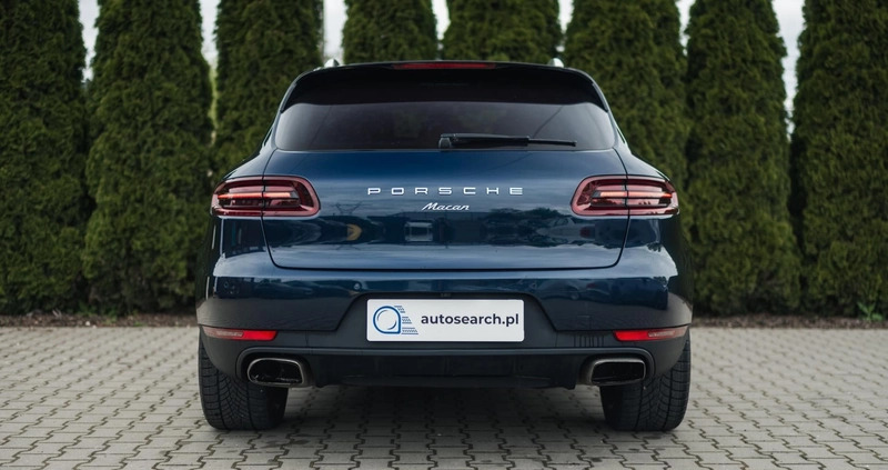 Porsche Macan cena 159999 przebieg: 127366, rok produkcji 2017 z Wojkowice małe 742
